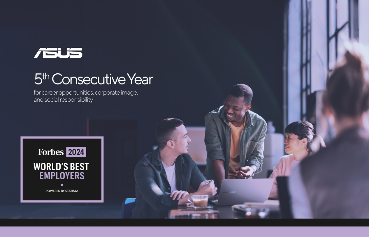 Asus Achieves Forbes' World's Best Employers List for Fifth Consecutive Year